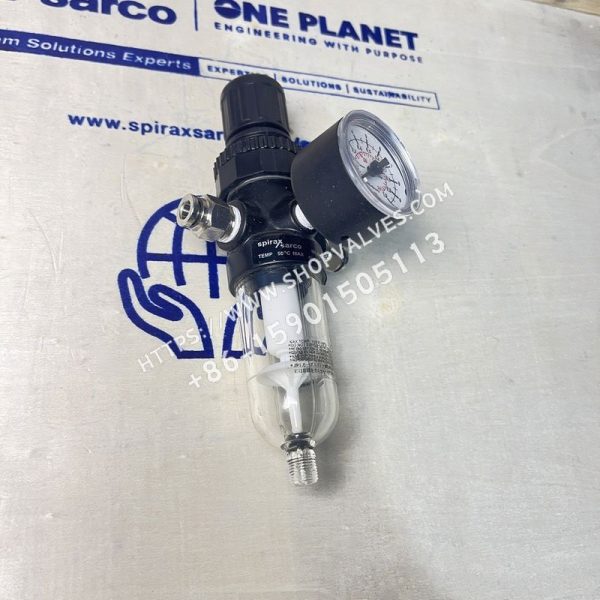 斯派莎克 Spirax Sarco FR20A 自动排水型高效压缩空气过滤调节器 侧面