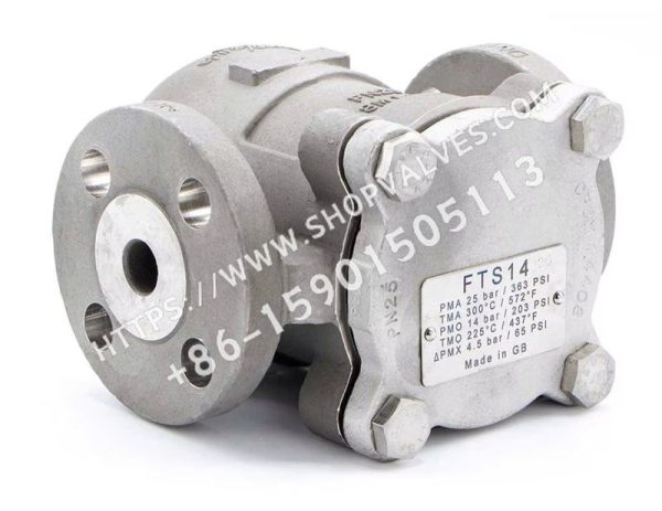 Spirax Sarco FTS14 DN25 Conexión de brida de la trampa de flotador