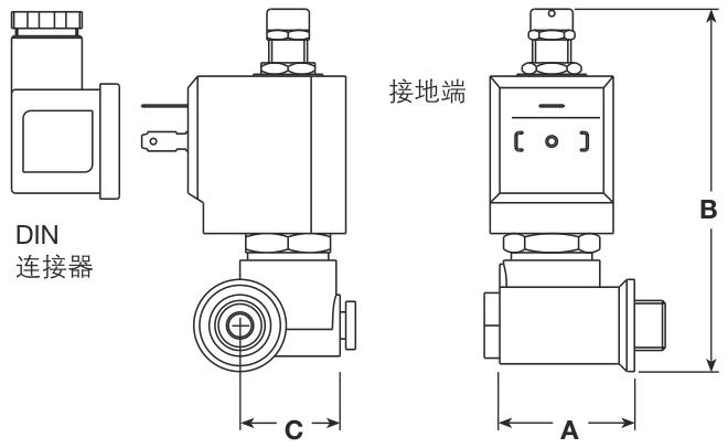 Válvula solenoide Spirax Sarco modelos DM11/DM24 - Diagramas de construcción